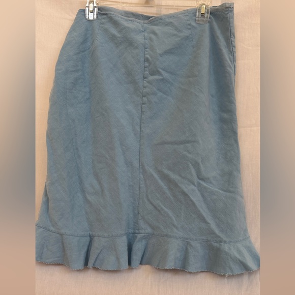 Tahari light blue skirt Size 14 - Picture 2 of 4
